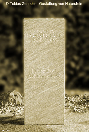 Geschliffener Stein