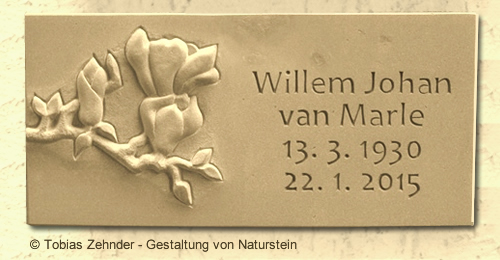 Urnenwandplatte in Buchs