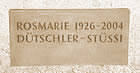 Urnenwandplatte